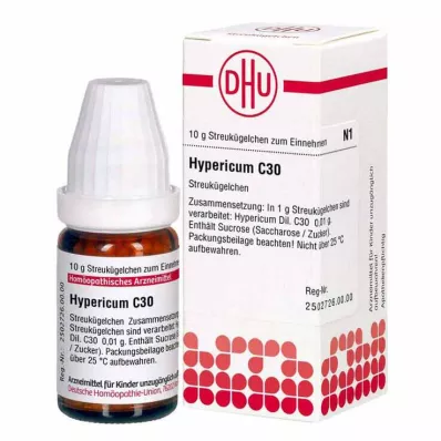 HYPERICUM C 30 Globuli, 10 g HYPERICUM C 30 Globuli, 10 g