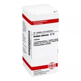 ACIDUM NITRICUM D 12 tabletti, 80 tk
