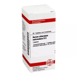 AURUM CHLORATUM NATRONATUM D 6 tabletti, 80 tk