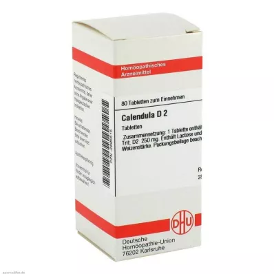 CALENDULA D 2 tabletid, 80 tk