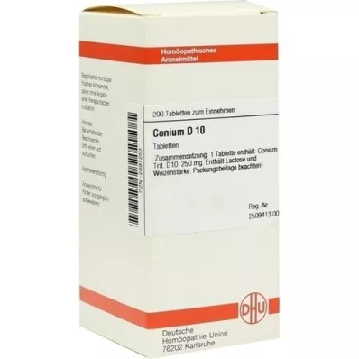 CONIUM D 10 tabletid, 200 tk CONIUM D 10 tabletid, 200 tk