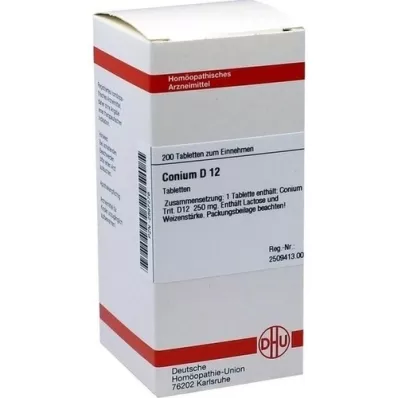 CONIUM D 12 tabletid, 200 tk