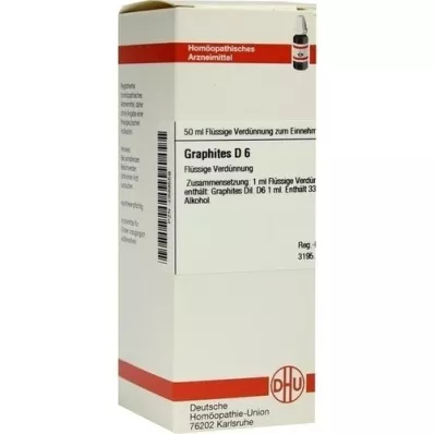GRAPHITES D 6 lahjendus, 50 ml
