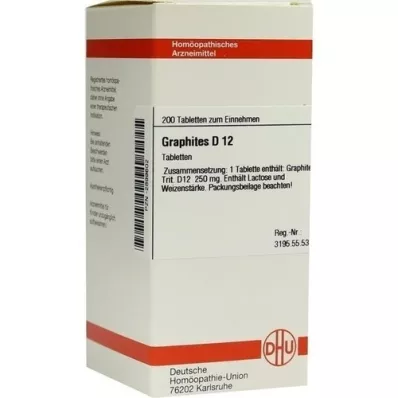 GRAPHITES D 12 tabletid, 200 tk