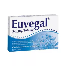 EUVEGAL 320 mg/160 mg kilega kaetud tabletid, 50 tk
