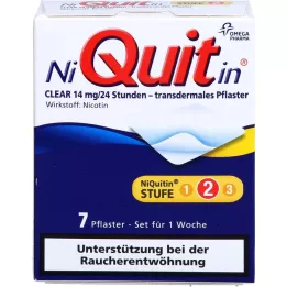 NIQUITIN Selge 14 mg transdermaalne kõnnitee, 7 tk