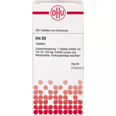 IRIS D 3 tabletid, 200 tk