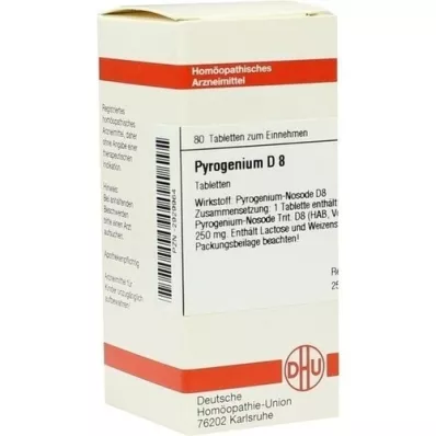 Pyrogeenium D 8, 80 tk Pyrogeenium D 8, 80 tk