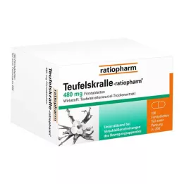 TEUFELSKRALLE-RATIOPHARM Õhukese polümeerikattega tabletid, 100 tk