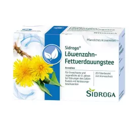 SIDROGA Võililletee filtrikotid, 20X1,5 g