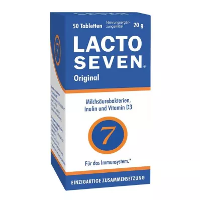 LACTO SEVEN Tabletid, 50 tk LACTO SEVEN Tabletid, 50 tk