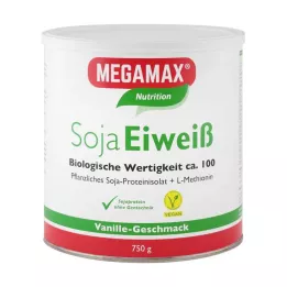 MEGAMAX sojavalgu vanillipulber, 750 g