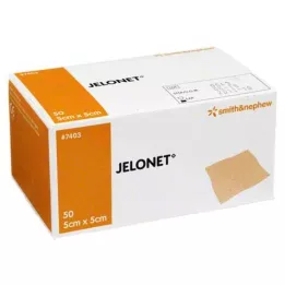 JELONET Parafiinmarli 5x5cm steriilne koorimispakk, 50 tk