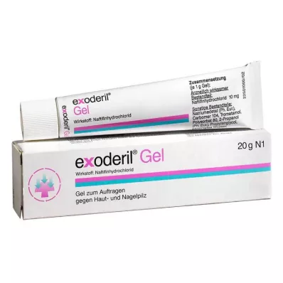 EXODERIL Geel, 20 g EXODERIL Geel, 20 g