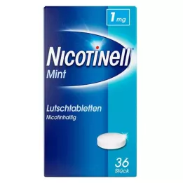 NICOTINELL Pastillid 1 mg Mint, 36 tk