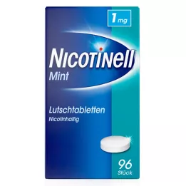 NICOTINELL Pastillid 1 mg Mint, 96 tk