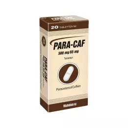 PARA CAF 500 mg/65 mg tabletid, 20 tk