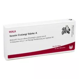 ISCUCIN crataegi Tugevus A Ampullid, 10X1 ml