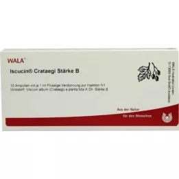 ISCUCIN crataegi Strength B ampullid, 10X1 ml