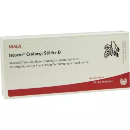 ISCUCIN crataegi Strength D ampullid, 10X1 ml