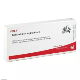 ISCUCIN crataegi Strength E ampullid, 10X1 ml