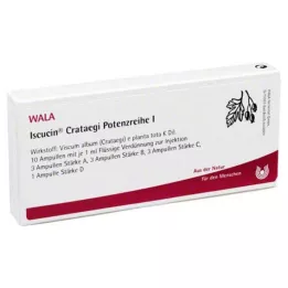 ISCUCIN crataegi potentsi I seeria ampullid, 10X1 ml