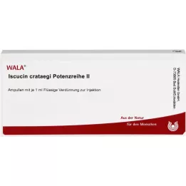 ISCUCIN crataegi potentsi seeria II ampullid, 10X1 ml