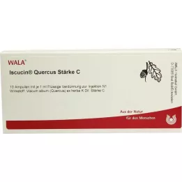 ISCUCIN quercus Strength C Ampullid, 10X1 ml