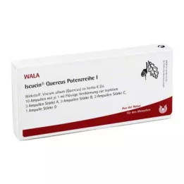 ISCUCIN quercus potentsi I seeria ampullid, 10X1 ml