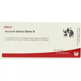 ISCUCIN salicis Tugevus B Ampullid, 10X1 ml