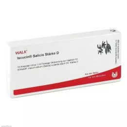 ISCUCIN salicis Tugevus D Ampullid, 10X1 ml