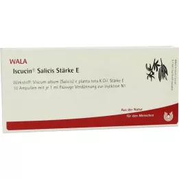 ISCUCIN salicis Tugevus E Ampullid, 10X1 ml