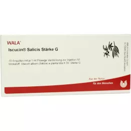 ISCUCIN salicis Strength G Ampullid, 10X1 ml