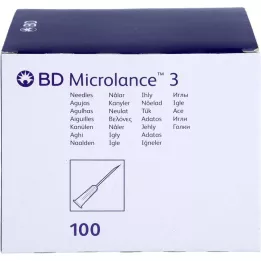 BD MICROLANCE Kanüül 26 G 3/8 0,45x10 mm, 100 tk
