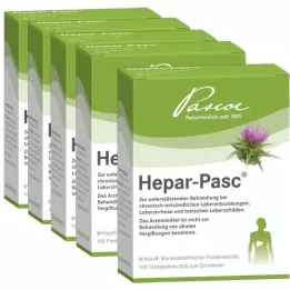 HEPAR PASC kilega kaetud tabletid, 5x100 tk