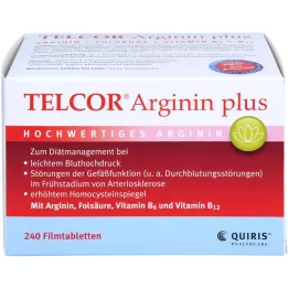 Telcor Arginiini pluss Filmi tabletid, 240 tk