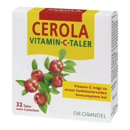 CEROLA Vitamiin C Taler Grandel, 32 tk