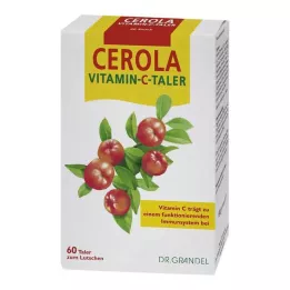 CEROLA Vitamiin C Taler Grandel, 60 tk