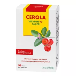 CEROLA Vitamiin C Taler Grandel, 96 tk