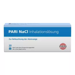 PARI NaCl inhalatsioonilahuse ampullid, 20X2,5 ml