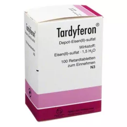 TARDYFERON Toimeainet prolongeeritult vabastavad tabletid, 100 tk