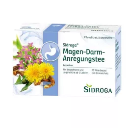 SIDROGA Seedetrakti stimuleerivad teefiltrikotid, 20X2,0 g