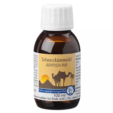 SCHWARZKÜMMELÖL Egiptuse puhas, 100 ml SCHWARZKÜMMELÖL Egiptuse puhas, 100 ml