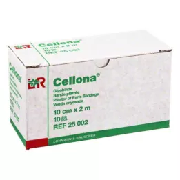 CELLONA Kipssidemed 10 cmx2 m, 2X5 tk