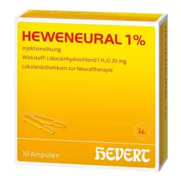 HEWENEURAL 1% ampullid, 10X2 ml