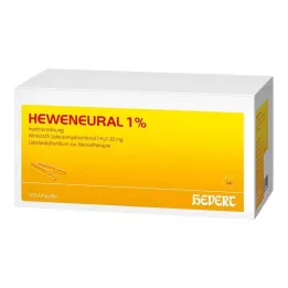 HEWENEURAL 1% ampullid, 100X2 ml