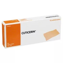 CUTICERIN 7,5x20 cm salvkattega marli, 50 tk