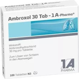 AMBROXOL 30 Tab-1A farmaatsiatabletid, 100 tk