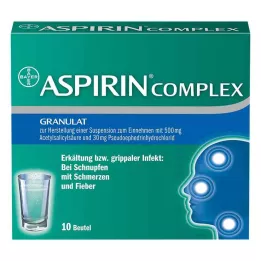 ASPIRIN COMPLEX Btl.m.Gran.z.Herst.e.Susp.z.Einn., 10 tk