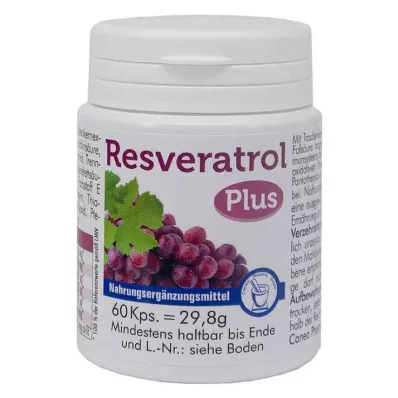 RESVERATROL PLUS kapslid, 60 tk
